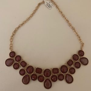 Francesca's maroon necklace